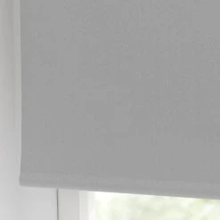 Dunelm Grey Herringbone Blackout Roller Blind -Dunelm Shop 1000038627 alt03