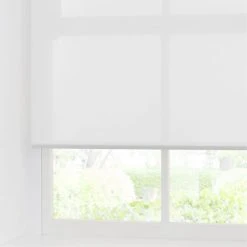 Dunelm White Sheer Roller Blind 11 Dunelm White Sheer Roller Blind -Dunelm Shop 1000051289 alt02