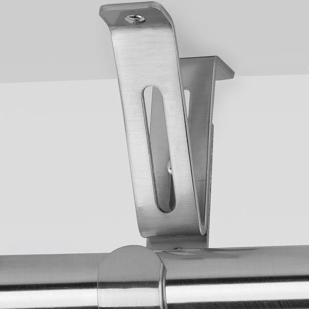 Dunelm Pack Of 3 Adjustable Ceiling Curtain Pole Brackets 4 Dunelm Pack Of 3 Adjustable Ceiling Curtain Pole Brackets - Image 2