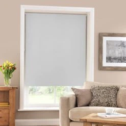 Dunelm Grey Blackout Roller Blind -Dunelm Shop 1000079475 alt01