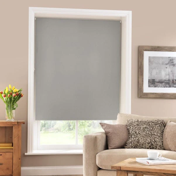 Dunelm Silver Blackout Roller Blind 7 Dunelm Silver Blackout Roller Blind - Image 5