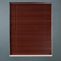 Dunelm Dark Wood Venetian Blind 27mm Slats -Dunelm Shop 1000081282 alt03