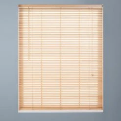Dunelm Natural Wooden Venetian Blind 27mm Slats -Dunelm Shop 1000081283 alt04