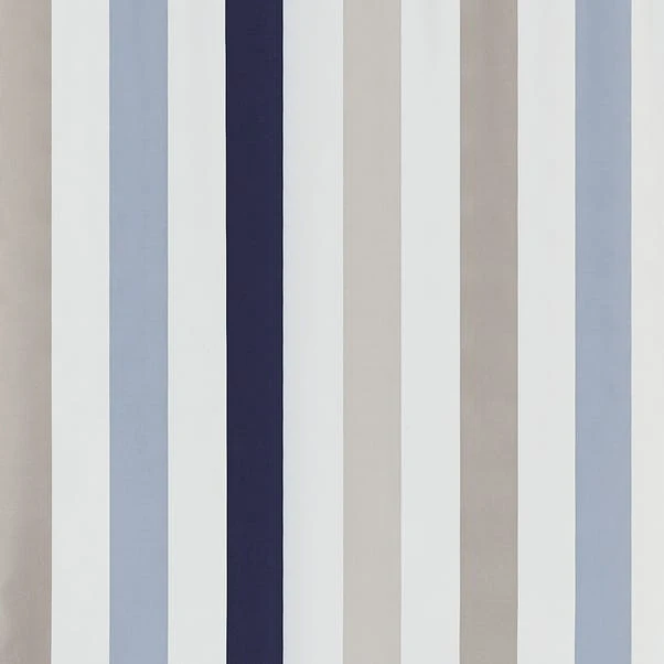 Dunelm Nautical Bold Stripe Shower Curtain 4 Dunelm Nautical Bold Stripe Shower Curtain - Image 2