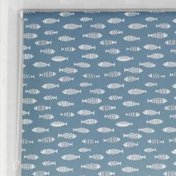 Dunelm Blue Fish Daylight Moisture Resistant Roller Blind 13 Dunelm Blue Fish Daylight Moisture Resistant Roller Blind -Dunelm Shop 1000083230 alt04