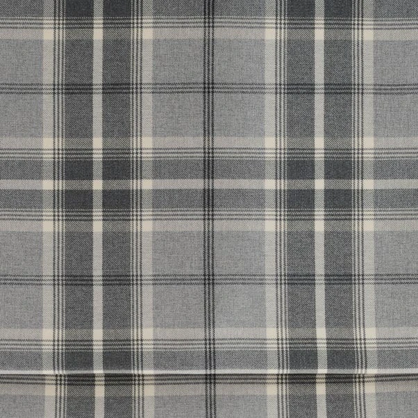 Dunelm Highland Check Dove Grey Blackout Roman Blind 6 Dunelm Highland Check Dove Grey Blackout Roman Blind - Image 4
