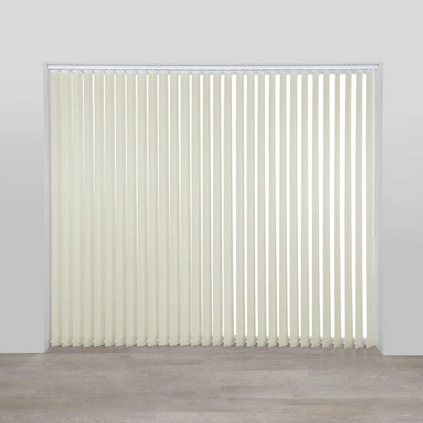 Dunelm Cream Stripe Cordless Vertical Blind 5 Dunelm Cream Stripe Cordless Vertical Blind - Image 3