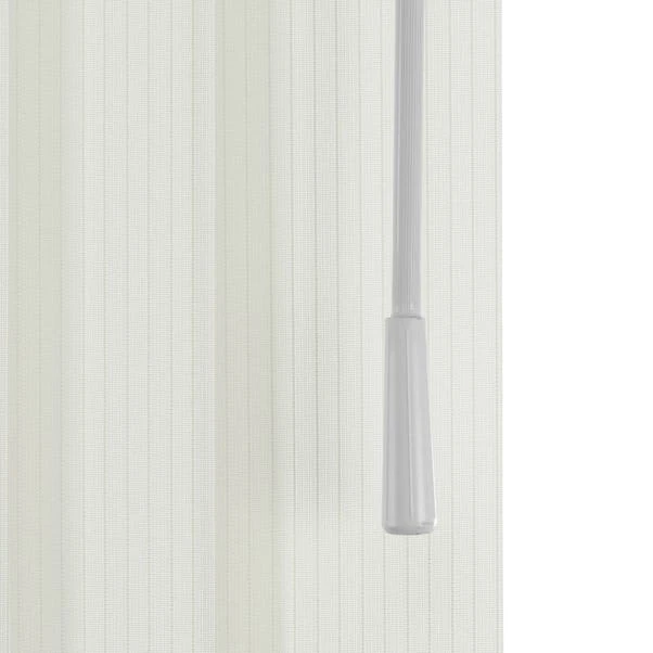 Dunelm Cream Stripe Cordless Vertical Blind 8 Dunelm Cream Stripe Cordless Vertical Blind - Image 6