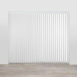 Dunelm White Stripe Cordless Vertical Blind 11 Dunelm White Stripe Cordless Vertical Blind -Dunelm Shop 1000111638 alt03