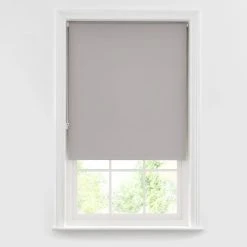 Dunelm Silver Blackout Moisture Resistant Roller Blind -Dunelm Shop 1000112014 alt01
