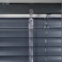 Dunelm Gunmetal Aluminium Venetian Blind 25mm Slats 9 Dunelm Gunmetal Aluminium Venetian Blind 25mm Slats -Dunelm Shop 1000118161 alt03