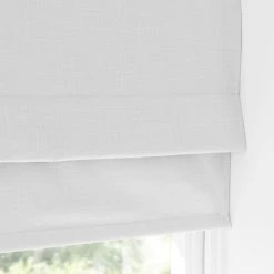 Dunelm Linen Mix White Blackout Roman Blind 10 Dunelm Linen Mix White Blackout Roman Blind -Dunelm Shop 1000139241 alt03