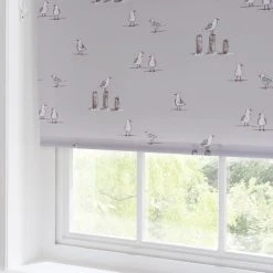 Dunelm Seaside Seagulls Daylight Moisture Resistant Roller Blind 11 Dunelm Seaside Seagulls Daylight Moisture Resistant Roller Blind -Dunelm Shop 1000139246 alt02