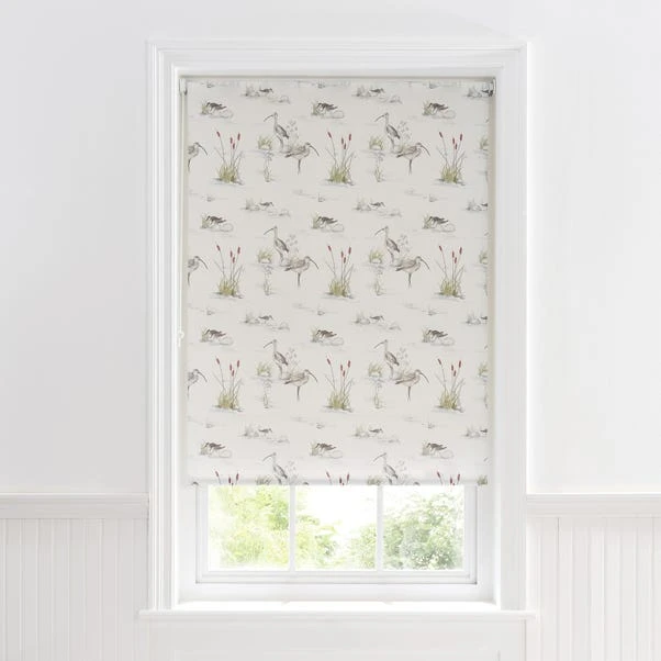 Dunelm Wading Birds Natural Moisture Resistant Daylight Roller Blind 5 Dunelm Wading Birds Natural Moisture Resistant Daylight Roller Blind - Image 3