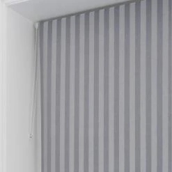 Dunelm Grey Stripe Blackout Roller Blind 11 Dunelm Grey Stripe Blackout Roller Blind -Dunelm Shop 1000143007 alt02