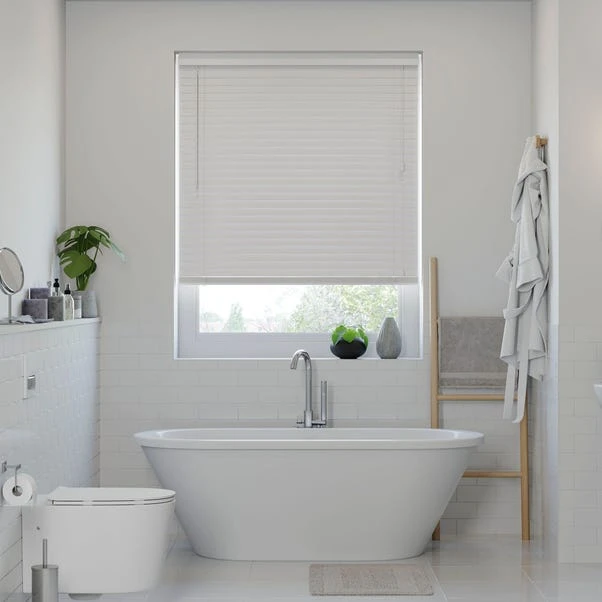 Dunelm 50mm Slats Room Darkening White Venetian Blind 8 Dunelm 50mm Slats Room Darkening White Venetian Blind - Image 6