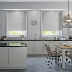 Dunelm 50mm Slats Room Darkening Grey Venetian Blind 12 Dunelm 50mm Slats Room Darkening Grey Venetian Blind -Dunelm Shop 1000148513 alt04