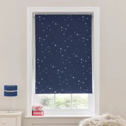 Dunelm Glow In The Dark Stars Cordless Blackout Roller Blind 12 Dunelm Glow In The Dark Stars Cordless Blackout Roller Blind -Dunelm Shop 1000149543 alt03