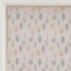 Dunelm Sweet Trees Pink Blackout Roller Blind 11 Dunelm Sweet Trees Pink Blackout Roller Blind -Dunelm Shop 1000149556 alt02
