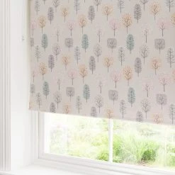Dunelm Sweet Trees Pink Blackout Roller Blind 12 Dunelm Sweet Trees Pink Blackout Roller Blind -Dunelm Shop 1000149556 alt03