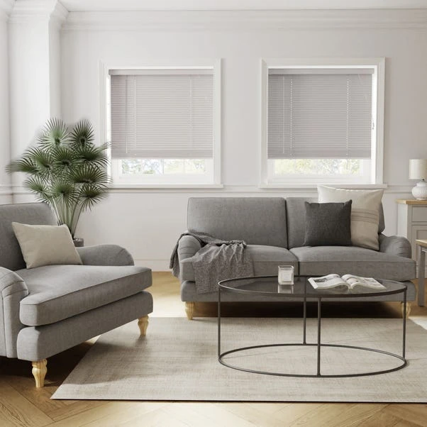 Dunelm Dove Grey 25mm Slats Venetian Blind 4 Dunelm Dove Grey 25mm Slats Venetian Blind - Image 2