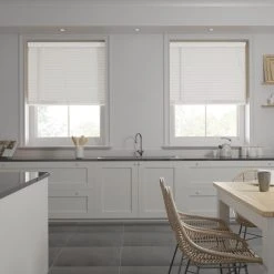 Dunelm White 50mm Slats Venetian Blind 11 Dunelm White 50mm Slats Venetian Blind -Dunelm Shop 1000151605 alt03