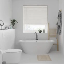 Dunelm White 50mm Slats Venetian Blind 13 Dunelm White 50mm Slats Venetian Blind -Dunelm Shop 1000151605 alt05