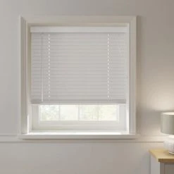 Dunelm Dove Grey 50mm Slats Venetian Blind 10 Dunelm Dove Grey 50mm Slats Venetian Blind -Dunelm Shop 1000151606 alt02