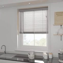 Dunelm Charcoal 50mm Slats Venetian Blind 12 Dunelm Charcoal 50mm Slats Venetian Blind -Dunelm Shop 1000151607 alt04