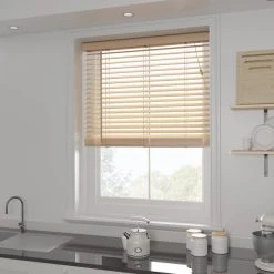 Dunelm Oak Effect 50mm Slats Venetian Blind -Dunelm Shop 1000154847 alt04