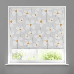 Dunelm Elements Lena Floral Ochre Blackout Roller Blind 10 Dunelm Elements Lena Floral Ochre Blackout Roller Blind -Dunelm Shop 1000157512 alt01