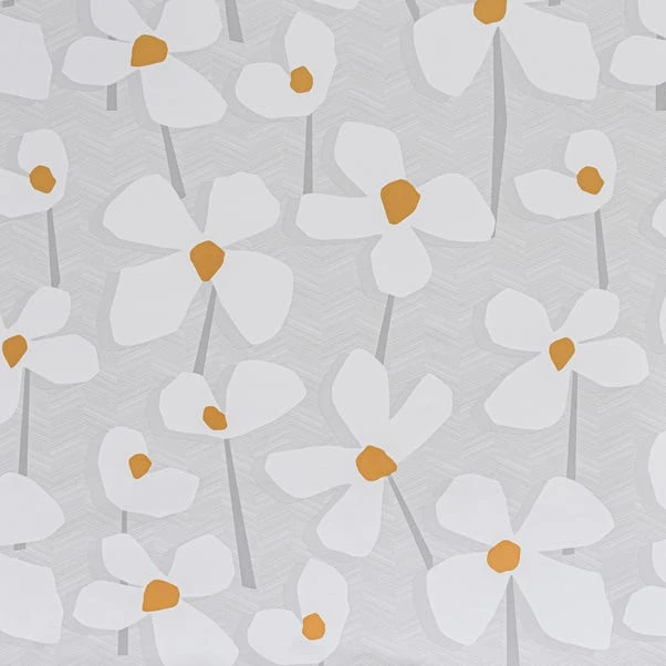 Dunelm Elements Lena Floral Ochre Blackout Roller Blind 8 Dunelm Elements Lena Floral Ochre Blackout Roller Blind - Image 6
