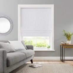 Dunelm Luna White Blackout Roman Blind -Dunelm Shop 1000157526 alt01