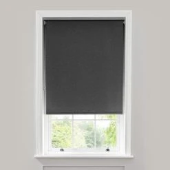 Dunelm Charcoal Blackout Roller Blind 13 Dunelm Charcoal Blackout Roller Blind -Dunelm Shop 1000157528 alt01