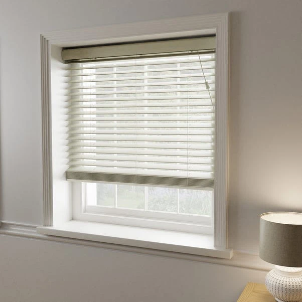 Dunelm Cream 50mm Slats Venetian Blind 6 Dunelm Cream 50mm Slats Venetian Blind - Image 4