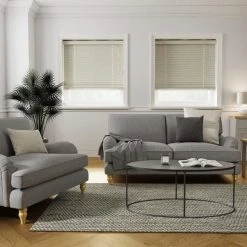 Dunelm Cream 50mm Slats Venetian Blind 12 Dunelm Cream 50mm Slats Venetian Blind -Dunelm Shop 1000164518 alt04