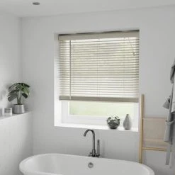 Dunelm Cream 50mm Slats Venetian Blind 13 Dunelm Cream 50mm Slats Venetian Blind -Dunelm Shop 1000164518 alt05