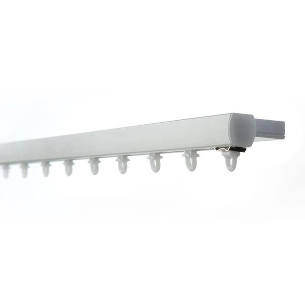 Swish Minima White Aluminium Ceiling Track 6 Swish Minima White Aluminium Ceiling Track - Image 4