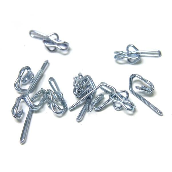 Dunelm Pack Of 25 Metal Curtain Hooks 3 Dunelm Pack Of 25 Metal Curtain Hooks