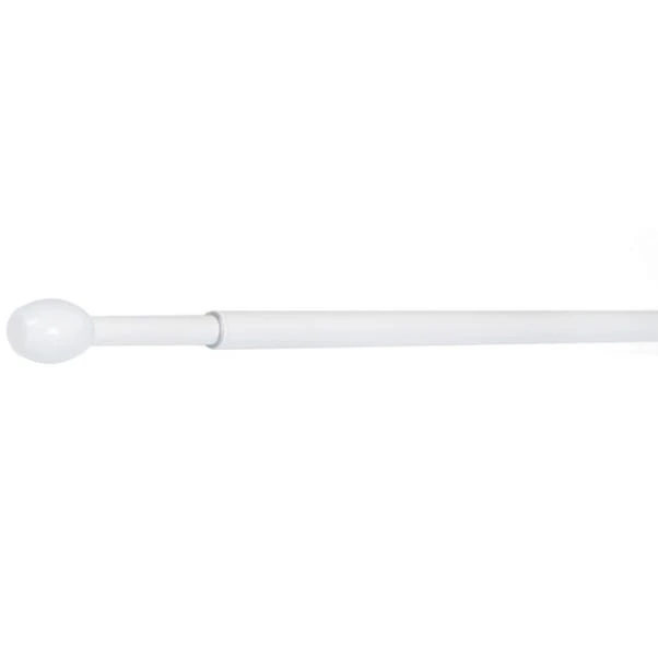 Dunelm Extendable White Tension Rod 3 Dunelm Extendable White Tension Rod