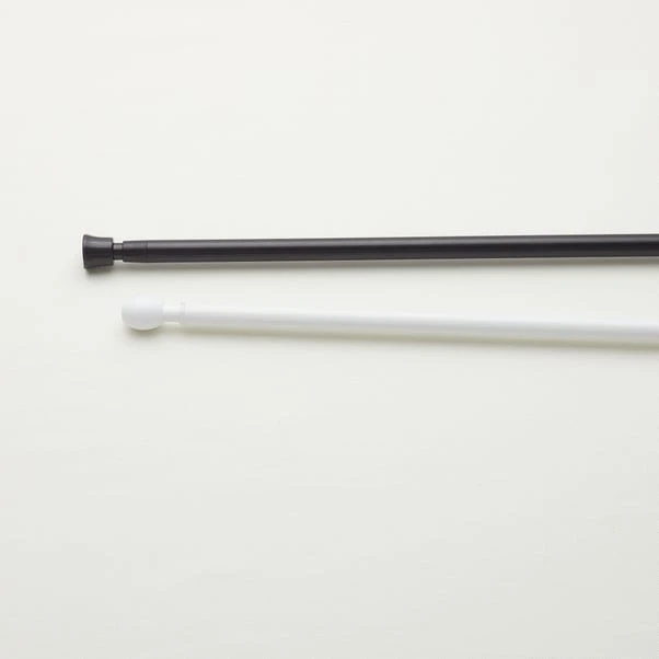 Dunelm Extendable White Tension Rod 4 Dunelm Extendable White Tension Rod - Image 2