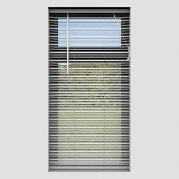 Dunelm Hardwood White 25mm Slats Venetian Blind 4 Dunelm Hardwood White 25mm Slats Venetian Blind - Image 2