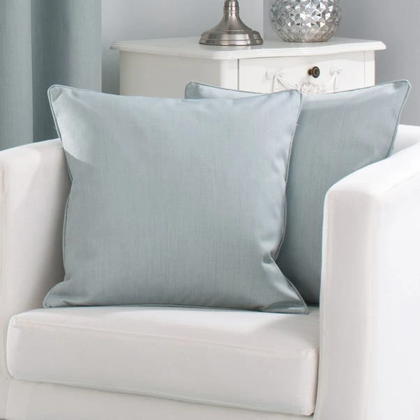 Dunelm Solar Duck-Egg Blackout Pencil Pleat Curtains 7 Dunelm Solar Duck-Egg Blackout Pencil Pleat Curtains - Image 5