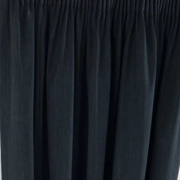 Dunelm Solar Black Blackout Pencil Pleat Curtains 5 Dunelm Solar Black Blackout Pencil Pleat Curtains - Image 3