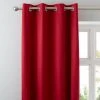 Dunelm Solar Red Blackout Eyelet Curtains 2 Dunelm Solar Red Blackout Eyelet Curtains -Dunelm Shop 30138970