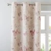 Dunelm Botanica Butterfly Blush Thermal Eyelet Curtains 1 Dunelm Botanica Butterfly Blush Thermal Eyelet Curtains -Dunelm Shop 30156856