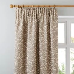 Luxury Collection Willow Cream Pencil Pleat Curtains