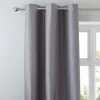 Dunelm Nova Grey Blackout Eyelet Curtains 1 Dunelm Nova Grey Blackout Eyelet Curtains -Dunelm Shop 30161011