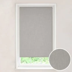 Dunelm Solar Grey Blackout Roller Blind