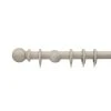 Swish Romantica Fixed Grey Curtain Pole Dia. 35mm 1 Swish Romantica Fixed Grey Curtain Pole Dia. 35mm -Dunelm Shop 30181089